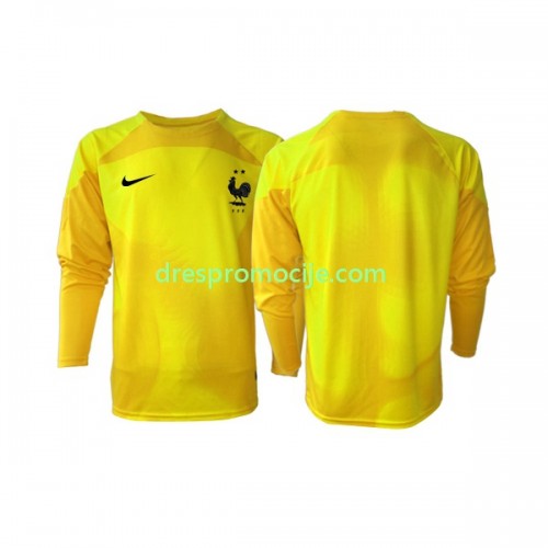 Francuska Dres Golmanski Treći Svjetsko prvenstvo 2022 Dugim Rukavima Francuska Dres Golmanski Treći Svjetsko prvenstvo 2022 Dugim Rukavima